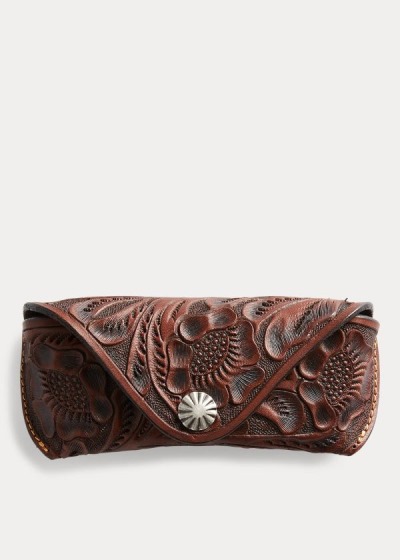 Estuches Para Anteojos Ralph Lauren Hombre Marrom - Hand-Tooled - HAZJR7392